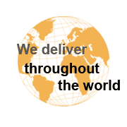 We deliver troughout the world