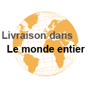 Livraison dans le monde entier !